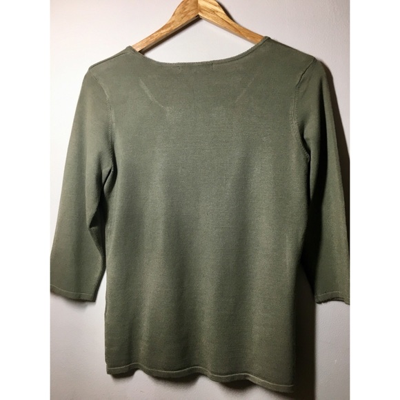 Stefano Cocci olive top - Picture 2 of 4